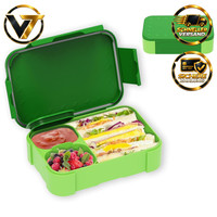 Brotdose Kinder 900Ml Auslaufsicher Bento-Box Mit FäChern Mikrowelle