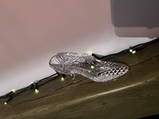 Crystal Glass Slipper Ornament Cinderella