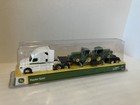 John Deere Hauler Semi Truck w/ 2 Tractors on Trailer  2019 TOMY – New in Box — photo 1