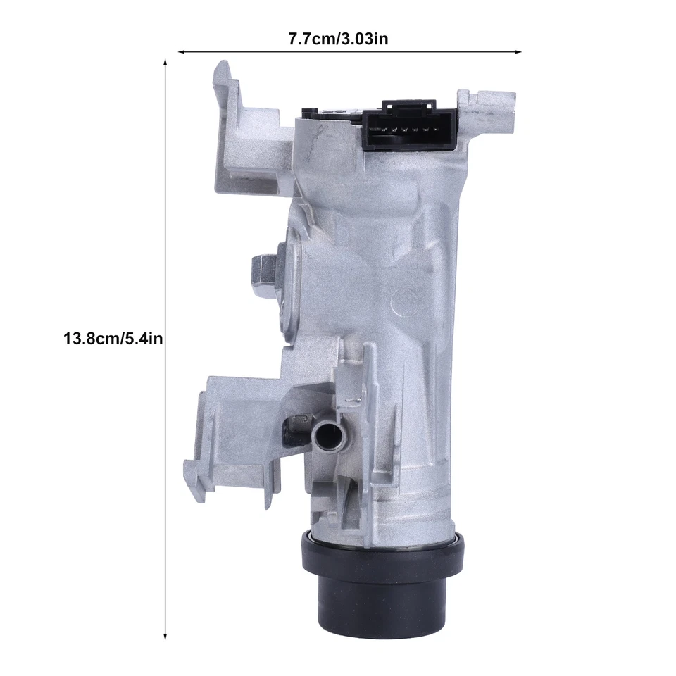 Ignition Barrel Switch Steering Lock 1K0905851B For VW GOLF MK5 MK6 04-13 W/Key - Image 2 of 4