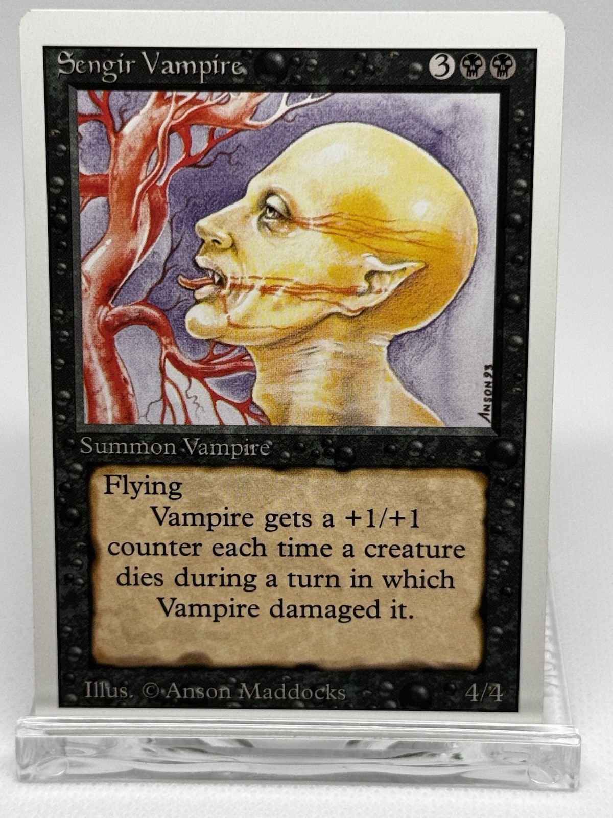 MTG Magic the Gathering Sengir Vampire Revised Edition NM