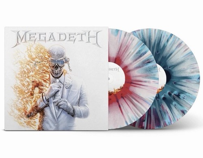 #ad Megadeth Self Titled Hot Sea Tri Coloured 2X LP Limited 500 SHIPS NOW $187.99