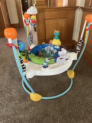 Baby Einstein Activity Center Jumper with Activity Toys, Multicolor