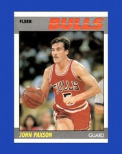 1987-88 Fleer Set-Break # 83 John Paxson NM-MT OR BETTER *GMCARDS*