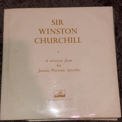 Winston Churchill - A Selection From His Famous Wartime Speeches (LP)