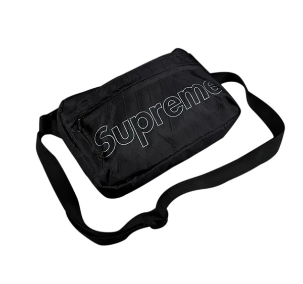 Supreme Shoulder Bag FW18 Black Used - Excellent Condition