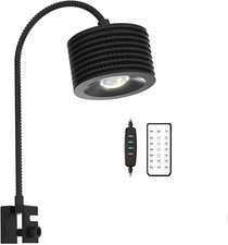 16W Full Spectrum Aquarium Light 4 Channels Remote Control Adjustable Gooseneck