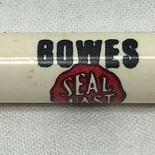 Vintage Advertising Mechanical Pencil Marion Ohio Bowes Seal Fast Made in USA