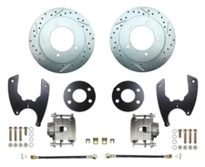 Performance Rear Disc Brake Conversion Kit | D/S Rotors | Fits 1976-86 CJ7 & CJ5