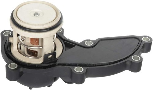 Engine Cooling Thermostat Assembly For 2005-2012 Audi A4,A4,A5,A6,Q5,Quattro - Picture 2 of 8