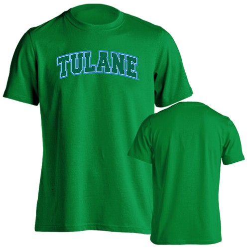 Tulane University Green Wave Tulane Classic Arch Logo Short Sleeve T-Shirt - 第 4/15 張圖片