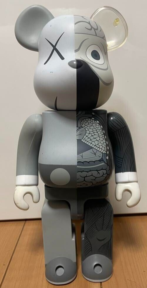 BE@RBRICK 400% KAWS Dissected Gray MEDICOM TOY Bearbrick BE@RBRICK 400% KAWS Dissected Gray MEDICOM TOY Bearbrick