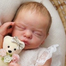 19" Painted Reborn Baby Doll Kits Romy Newborn 3D Skin Visible Veins Unassembled