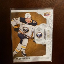 2019-20 UPPER DECK ENGRAINED VICTOR OLOFSSON ROOKIE SILVER #194/299 Buffalo  