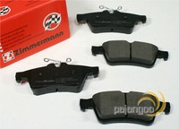Zimmermann BremsbeläGe Bremsen Hinten Passend FüR Opel Vectra C Signum Saab 9-3