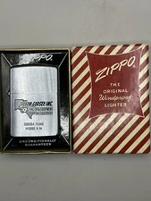Vintage 1972 Tilson Godsey Tractor Sales Texas Company Advertising Zippo Lighter