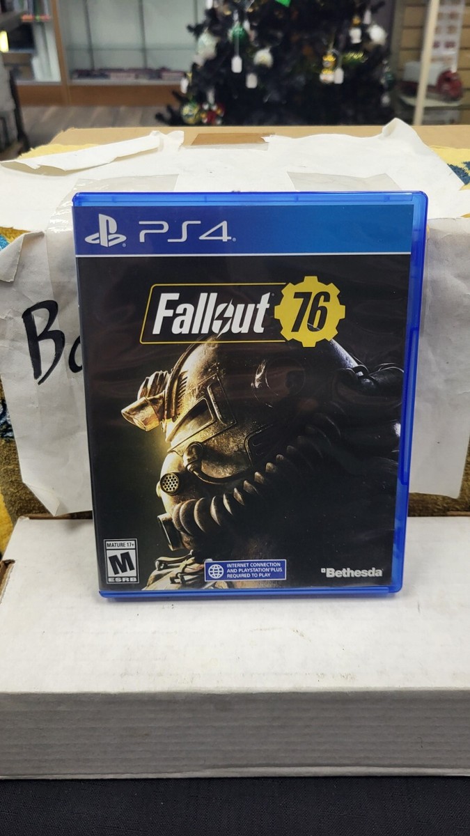 CIB FALLOUT 76 PS4 SONY PLAYSTATION 4 VIDEO GAME COMPLETE IN