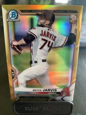 2021 Bowman Chrome Prospects Bryce Jarvis Gold Refractor #BCP44 /50 D-Backs
