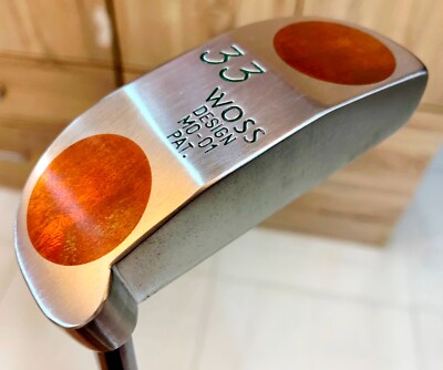 WOSSデザイン MO-01 33 パター Japan WOSS 33 Design MO-01 PAT. Mid-Mallet Golf Putter | eBay