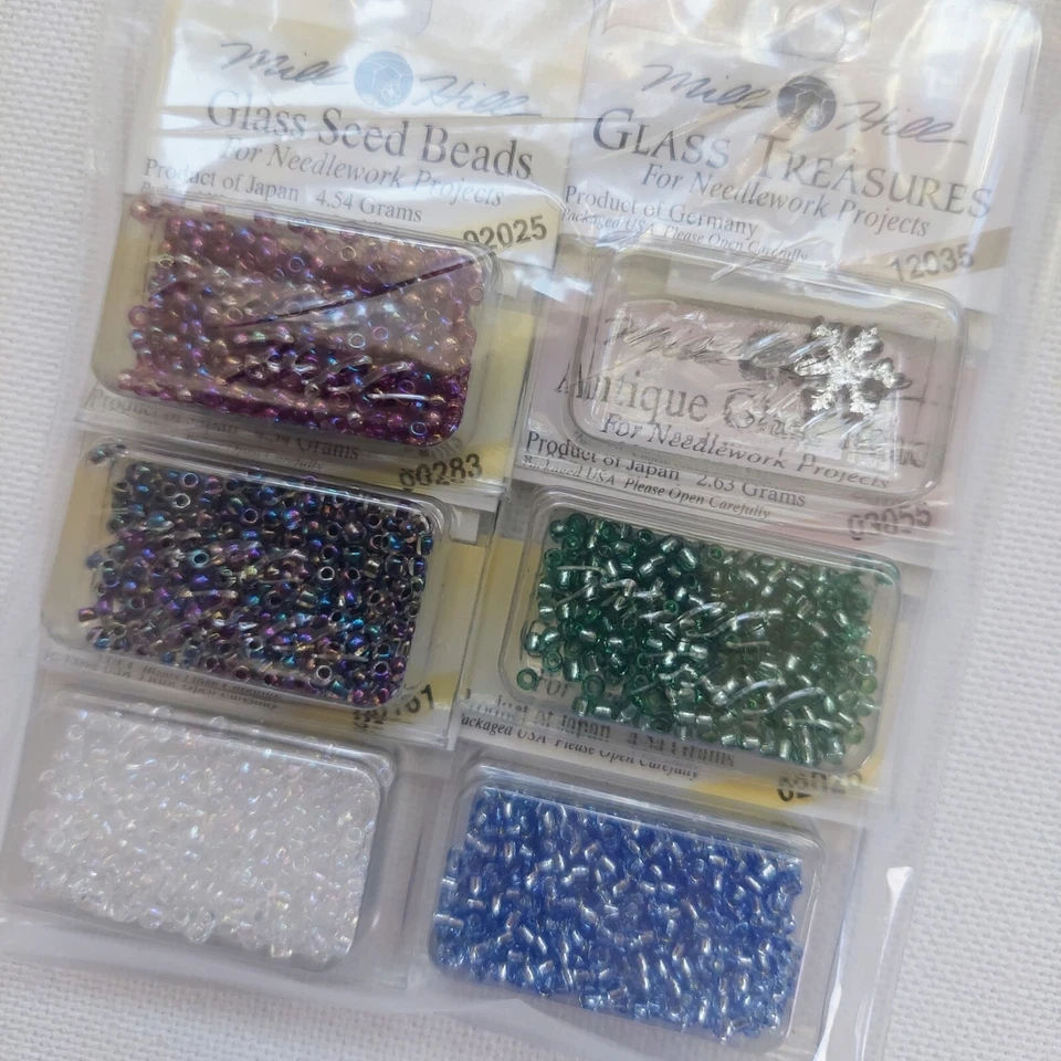 July's Amethyst Fairy Beaded Cross Stitch Chart and Embellishment Pack MD59 — 第 3/4 张图片