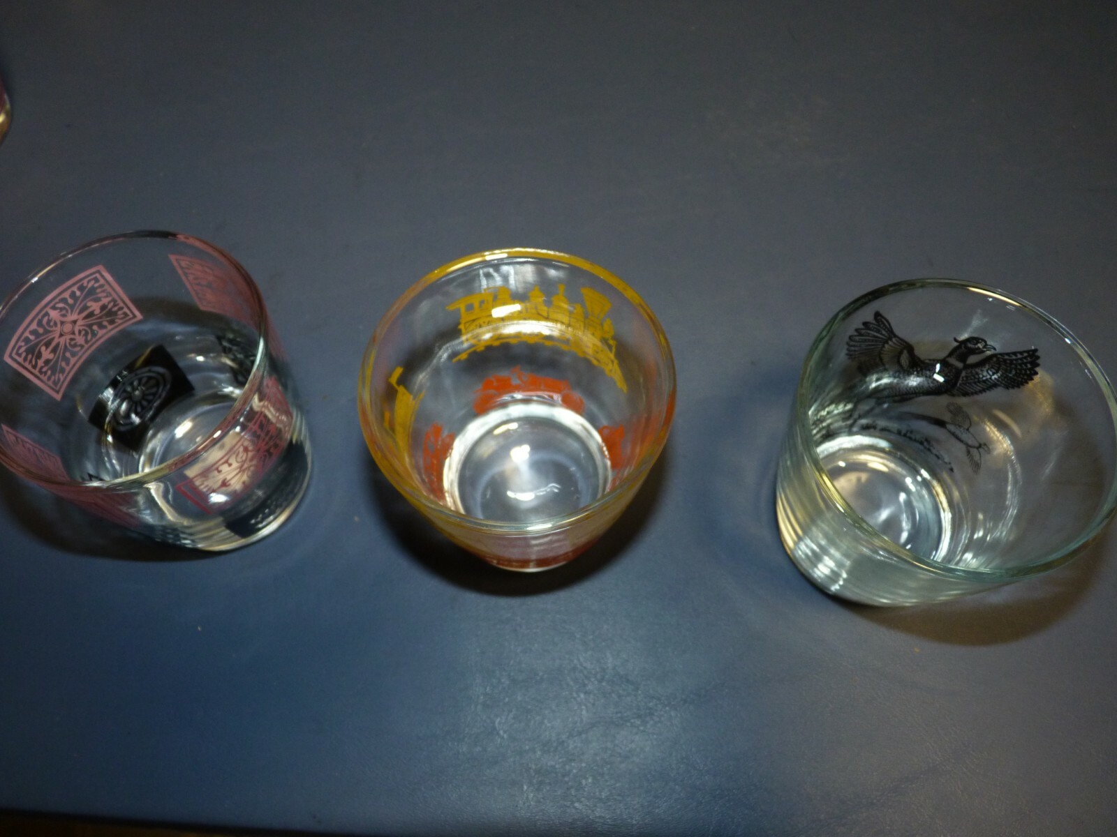 3 Vintage Sour Cream Glasses 1960`s 1/2 Pint eBay