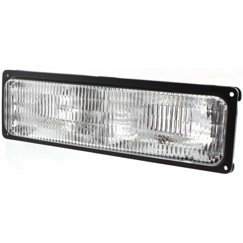 Luz de señal de giro para 94-99 Chevrolet K1500 Tahoe faros compuestos delanteros diestros Foto 2 de 4