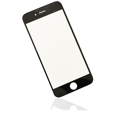 Für Apple iPhone 6 4,7'' Display LCD Glass Font Scheibe Glas Panel Window schwarz