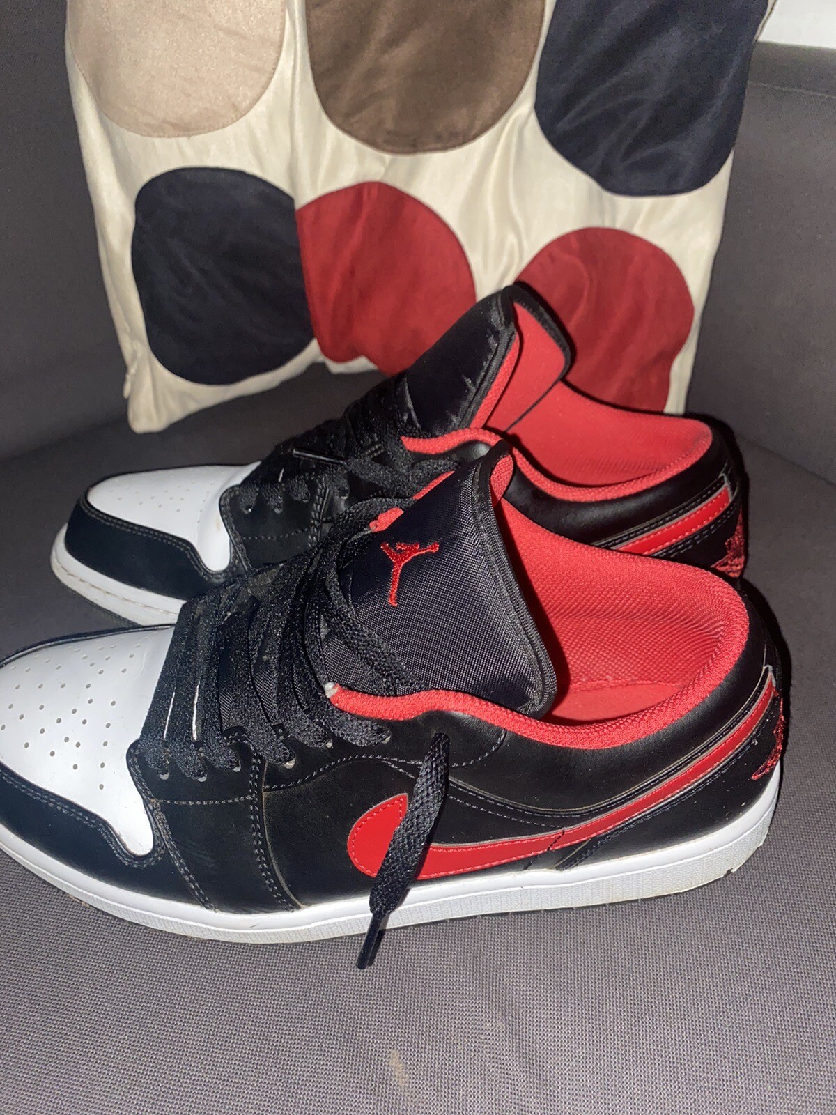 Size 10 Jordan 1 Low White Toe 2022 eBay