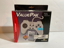 Vintage 1998 Playstation Valuepak Controller Memory Card NIB RARE PS1 NOS 90's