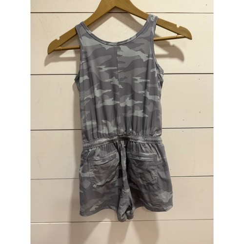 Athleta Girls On The Go Camo Romper Sz 7 - Picture 6 of 7