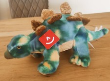 Aurora World Plüsch Serie Dinosaurier Stegosaurus ca. 35 cm lang Sonderpreis