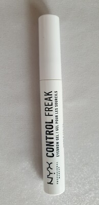 NYX Professional Makeup Control Freak Eyebrow Gel Clear Non-Sticky - (0.3 Oz)