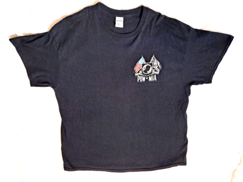 POW  MIA Veterans T-Shirt Size - image 1