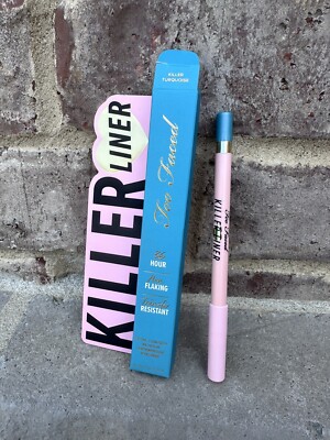 TOO FACED 36H KILLER LINER WATERPROOF GEL EYELINER | KILLER TURQUOISE | FULLSIZE