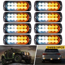 8x 36w 12 Led Strobe Light Bar Car Truck Hazard Beacon Flash Warning Emergency 8x 36w 12 Led Strobe Light Bar Car Truck Hazard Beacon Flash Warning Emergency