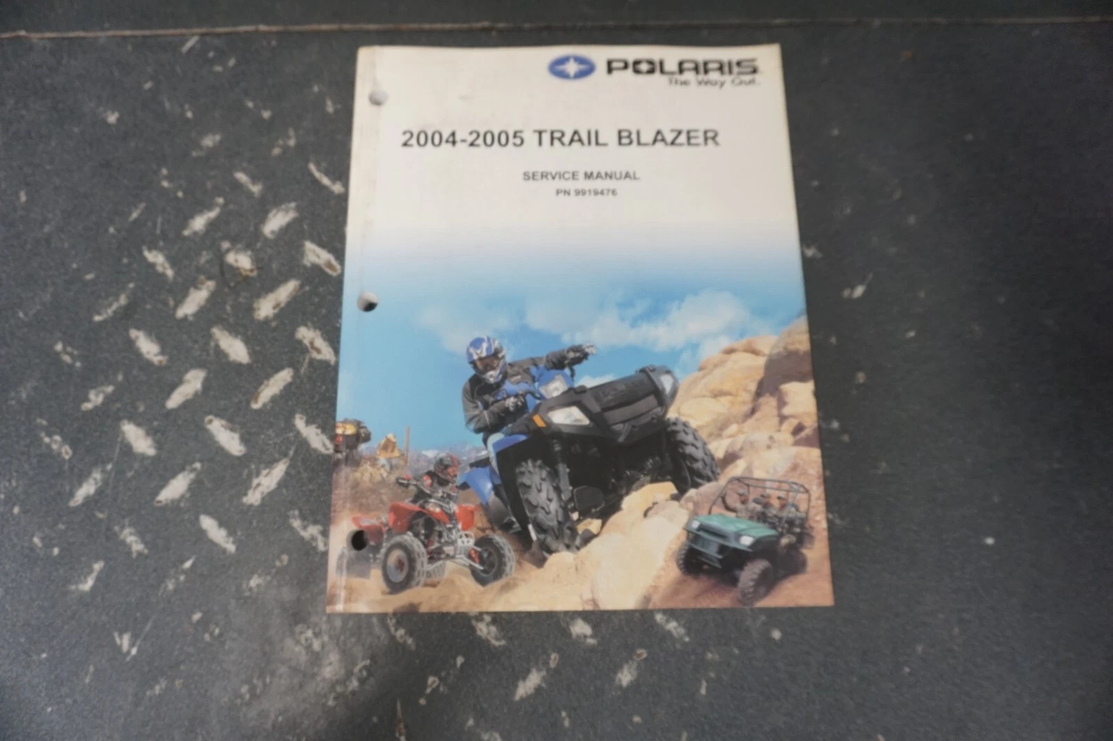 Polaris ATV 4-Wheeler OEM 2004-2005 Trail Blazer Service Manual 9919476
