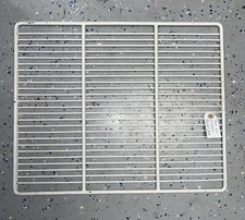 (1) OEM True 875374 Wire Shelf/Rack Coated White 866315-038 21.25x17.13 W/Clips