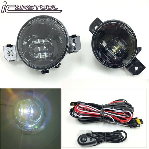 Kit de luces antiniebla LED transparentes Len para Nissan Altima Coupe Rogue Máxima Murano - Imagen 3 de 14
