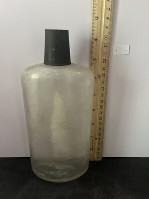 Antique Pint Bottle Liquor Bottled Dug Cleveland Ohio Vintage Whiskey Wine (#8)