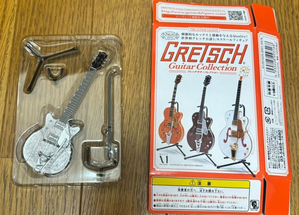 GRETSCH 1/8 公認フィギュア グレッチギターコレクション 7種セット