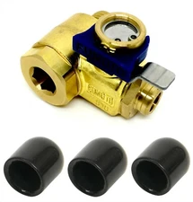Fumoto F108SX M16-1.5 Thread Quick Oil Drain Valve with 3 Vinyl Caps