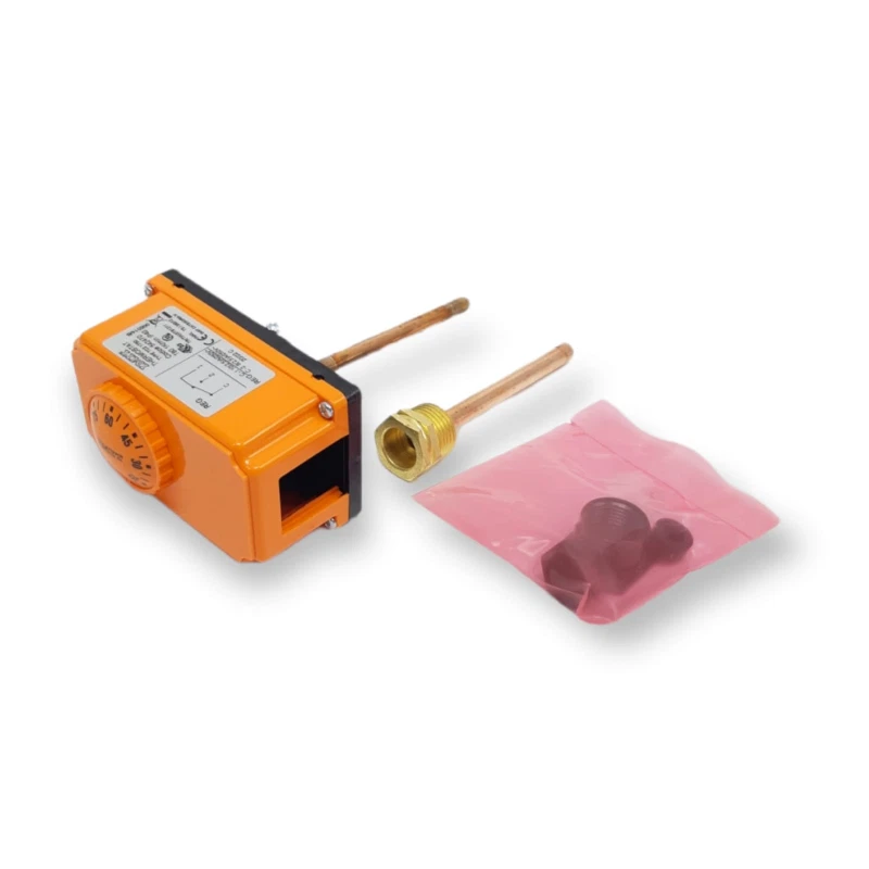 IMIT TERMOSTATO A IMMERSIONE 0 90 °C TC2 IP40 CON POZZETTO 542470