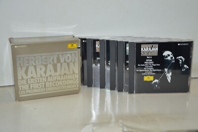 HERBERT VON KARAJAN 1938-1960 最終値下げ Herbert Von Karajan The First Recordings Deutsche Grammaphon 6 x
