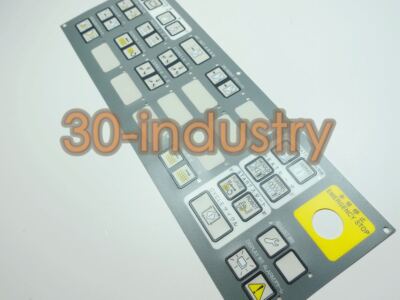 Operating Membrane Overlay for Toshiba injection molding machine V10 V21 English | UK
