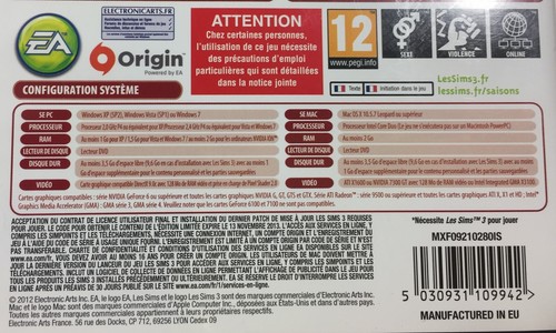 Les Sims 3 - Saisons - Disque Additionnel - Juego de expansión para PC francés - 2012 - Imagen 3 de 6