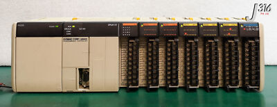 15046 OMRON PA206 Sysmac Plc CPU41-V1 W / Och 2X ID212 OD214 2X OC222 TC101 CQM1