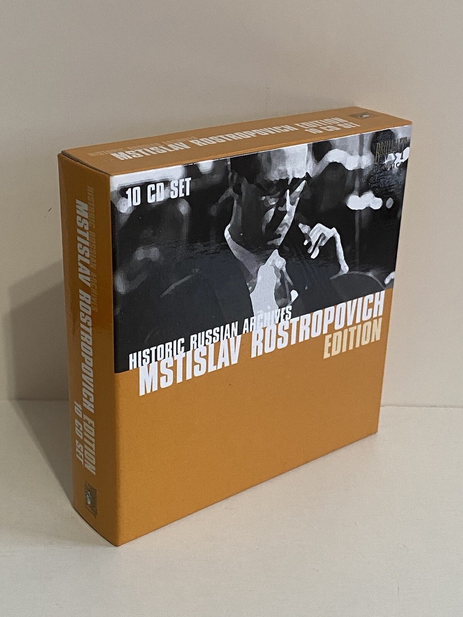 Historic Russian Archives - Mstislav Rostropovich Edition CD Box