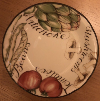 JOHNSON BROS FRANSIKANISCHES GEMÜSE (TOMATOE, BOHNE, PILZ, ARTISCHOCKE) SCHALE 7 AVA
