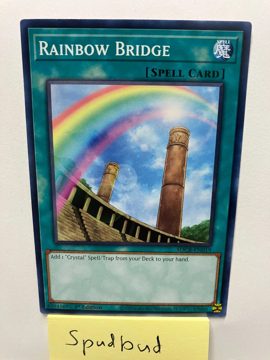 Yu-Gi-Oh! Rainbow Bridge – SDCB-EN019 – Common 1. Auflage – Einzelkarte Aus Structure Deck Legend Of The Crystal Beasts