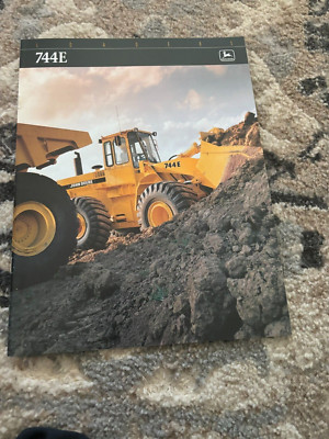 John Deere 744E Wheel Loader Brochure FCCA24